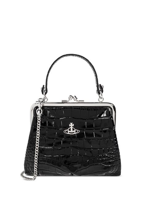 granny frame purse bag woman black  VIVIENNE WESTWOOD | 4B010006W-L0098-N401